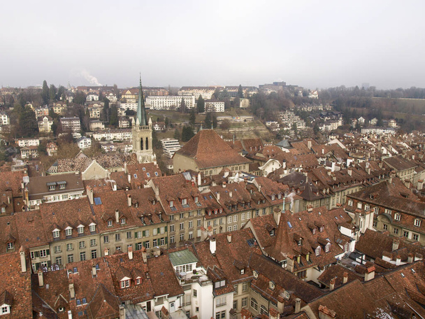 Bern, Switzerland: The Old Town of the Capital of the Swiss Confederation - Foto, afbeelding