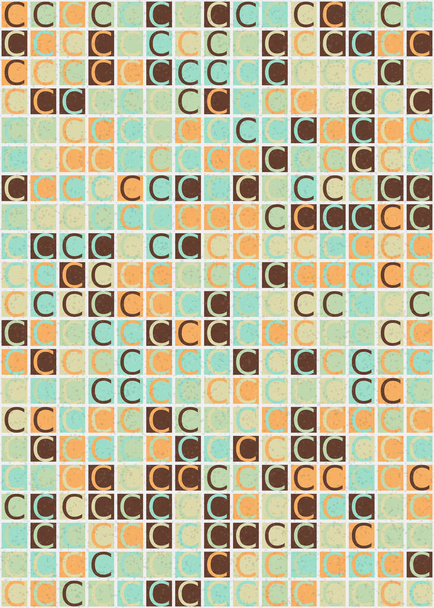 Αφηρημένη Γεωμετρική Μοτίβο παραγωγική υπολογιστική απεικόνιση τέχνης - Διάνυσμα, εικόνα