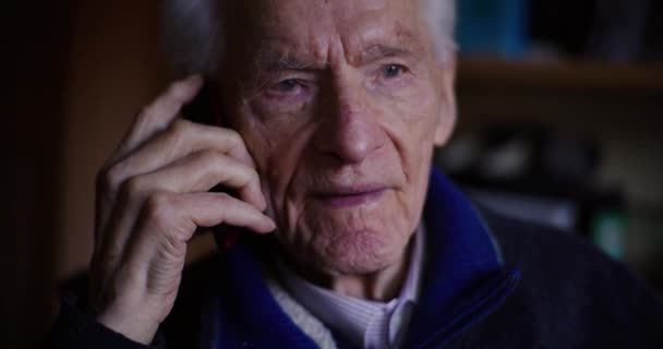 Lonely Senior Man Aged Retired Elderly Man - Materiaali, video
