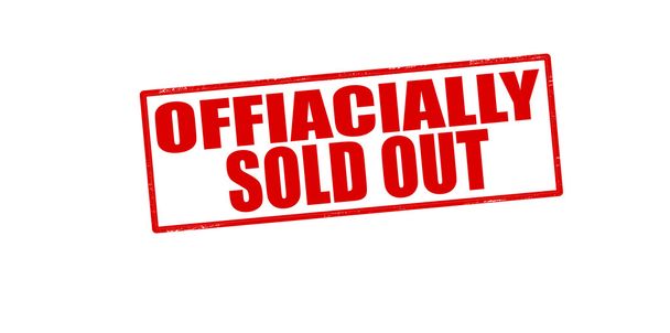 Officially sold out - Vector, Image