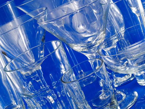 Empty Cocktail Glasses - Foto, Imagen