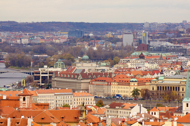 Blick auf die gotische Prager Burg und die Gebäude - Foto, Bild