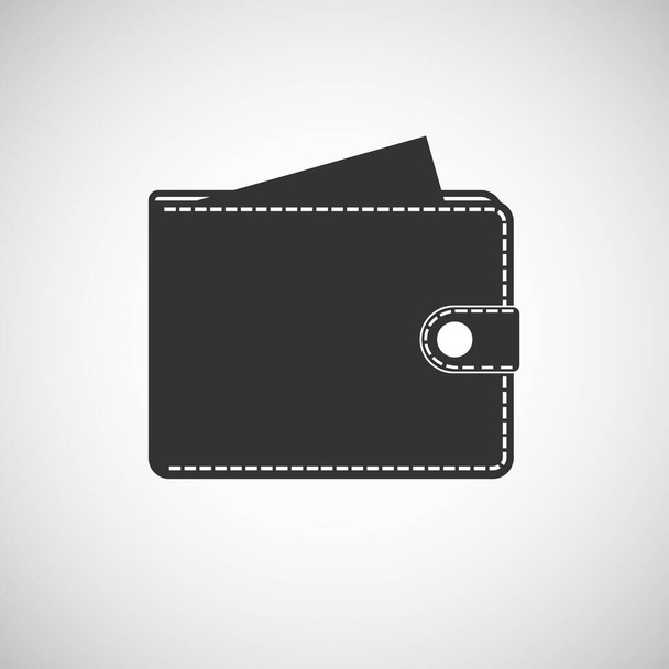 Εικονίδιο τσάντα και χρήματα απομονώνονται σε λευκό φόντοΕικονογράφηση διάνυσμα. Eps 10. - Διάνυσμα, εικόνα