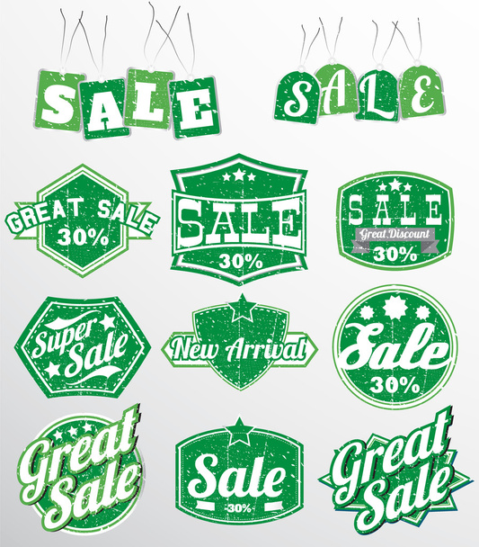 Sale labels set - Вектор,изображение