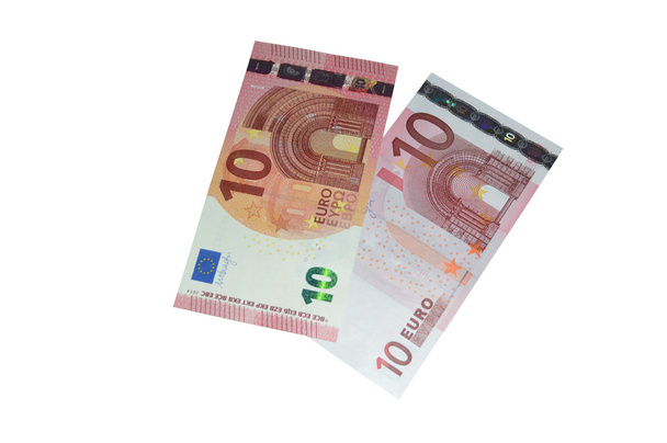 Новые и старые банкноты в 10 евро
 - Фото, изображение