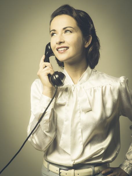 Secretary having phone call - Photo, image