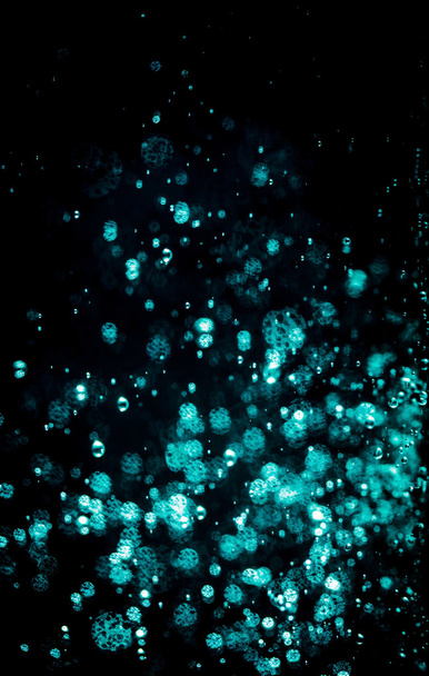 Blue water bubbles - Foto, immagini