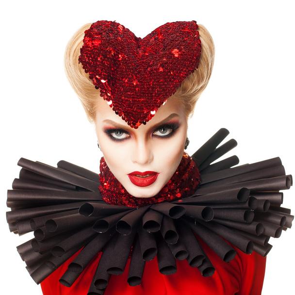 Queen of hearts. valentines day - Foto, Imagen
