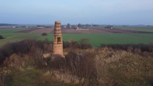 A historic kiln for obtaining quicklime in the center of Poland. - Felvétel, videó