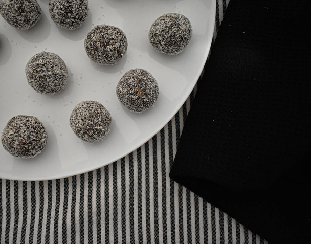 coconut balls on the table  - Photo, Image