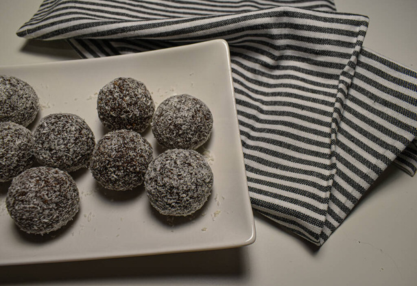 coconut balls on the table  - Foto, imagen