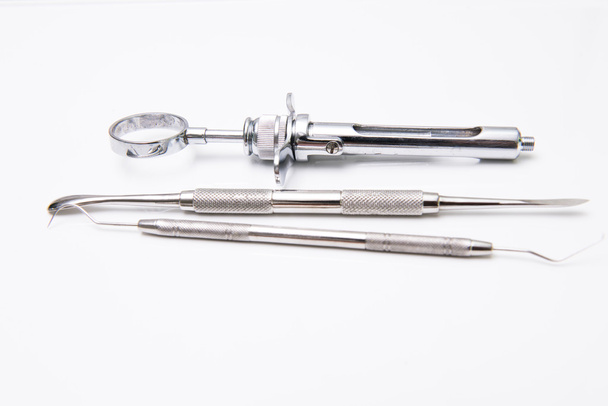 Dental tools in dental clinic - 写真・画像
