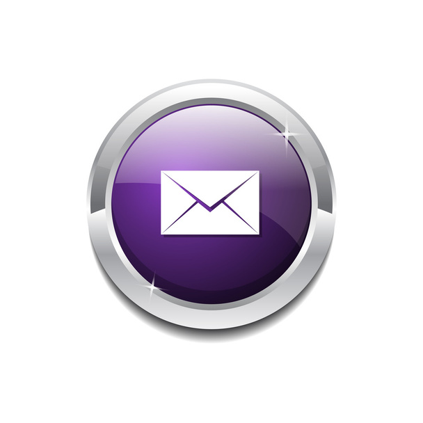 Email Icon Button - Vektor, Bild