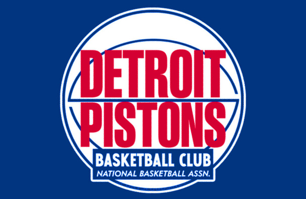 Detroit Mäntien koripallojoukkueen logo - Valokuva, kuva