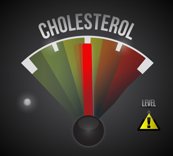 medium cholesterol level illustration design - 写真・画像