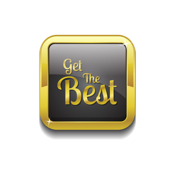 Get The Best Icon Button - Διάνυσμα, εικόνα
