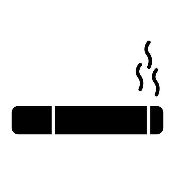 Удивительная икона сигарет, вектор курения вещества - Вектор,изображение