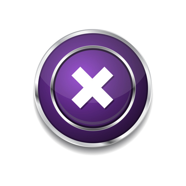 Cross Button Icon - Vecteur, image
