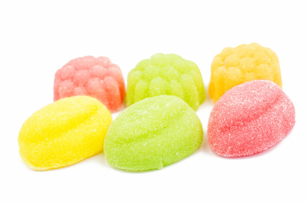 Gelee-Bonbons mit Zucker - Foto, Bild