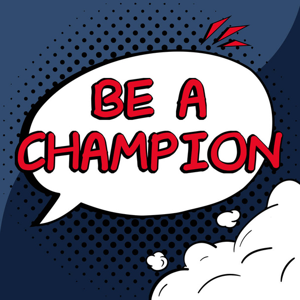 Концептуальний заголовок: бути чемпіоном, бізнес-огляд Тріумф у змагальному спорті переможець конкурсу
 - Фото, зображення