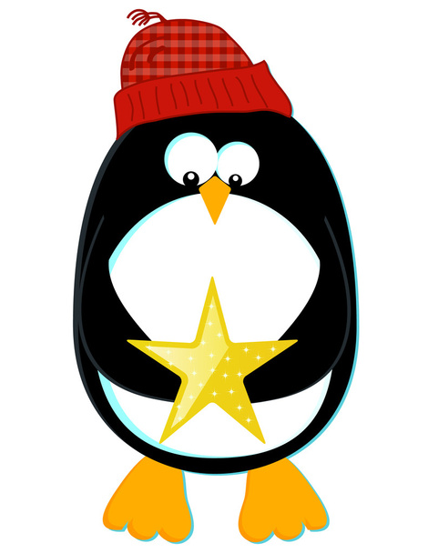 Pingouin avec étoile
 - Vecteur, image