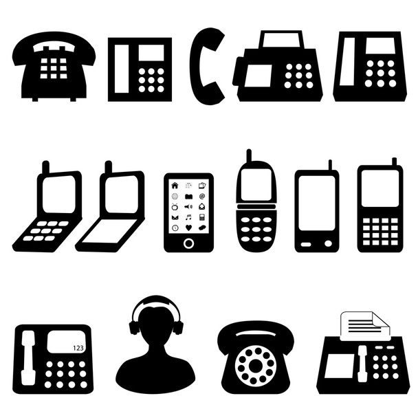 Símbolos de telefone
 - Foto, Imagem