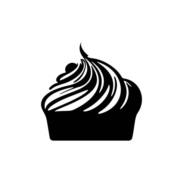 Attractive cake logo. It is ideal for any business in the confectionery or confectionery industry such as bakeries and pastry shops. - Vektor, obrázek