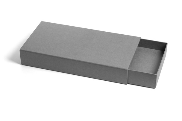 Caja de regalo plana rectangular
 - Foto, Imagen