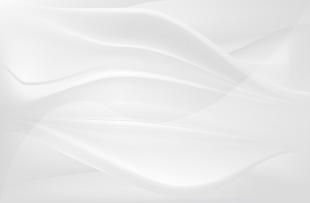 Білий гладкий шовковий потік абстрактний фон
 - Вектор, зображення