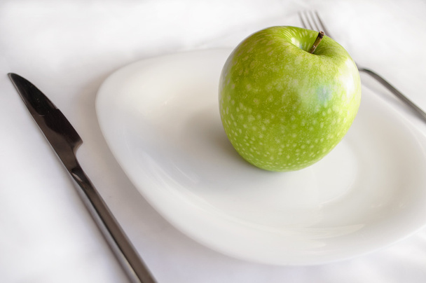 зелене яблуко
 - Фото, зображення