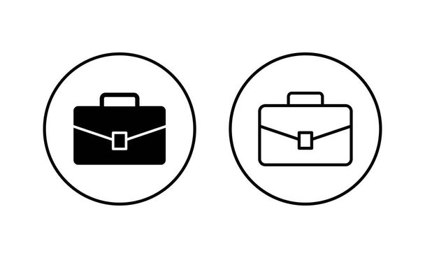 Набір коротких піктограм. знак валізи і символ. символ багажу
. - Вектор, зображення