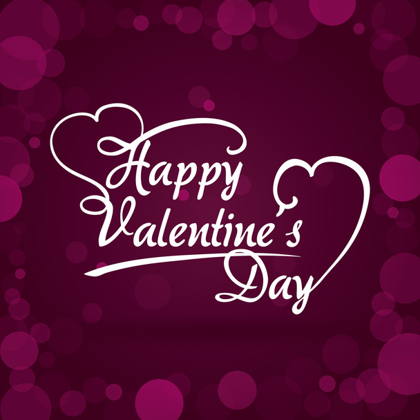 Gelukkige Valentijnsdag  - Vector, afbeelding