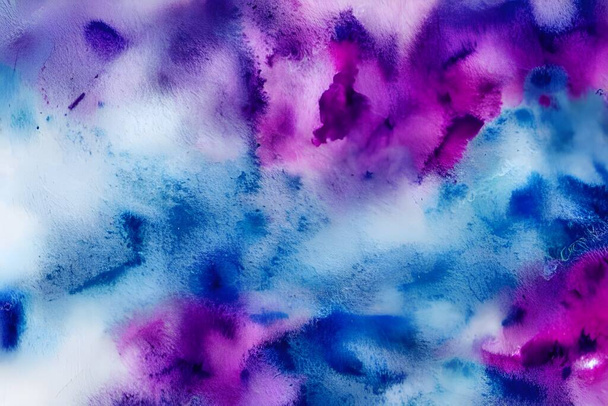 abstracto colorido acuarela patrón fondo - Foto, imagen