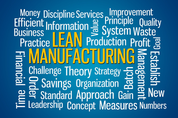 Lean manufacturing - Foto, afbeelding