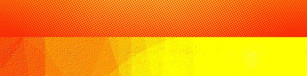 Yellow and Red pattern Panorama Background, Modern panoramic design suitable for Ads, Posters, Banners, and various creative design graphic works - Foto, afbeelding