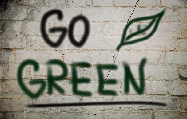 Go groene concept - Foto, afbeelding