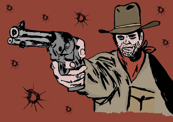 A gunslinger - Fotó, kép