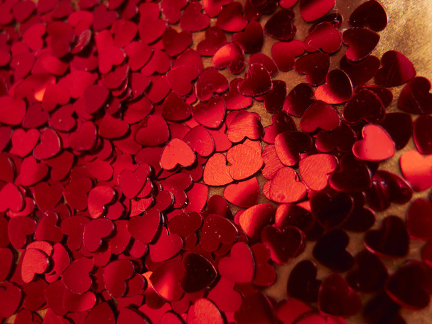 Paper red hearts - Photo, Image