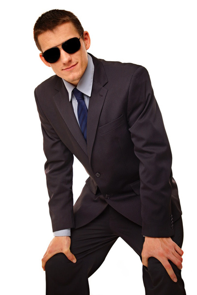 Young businessman in sunglasses - Foto, afbeelding