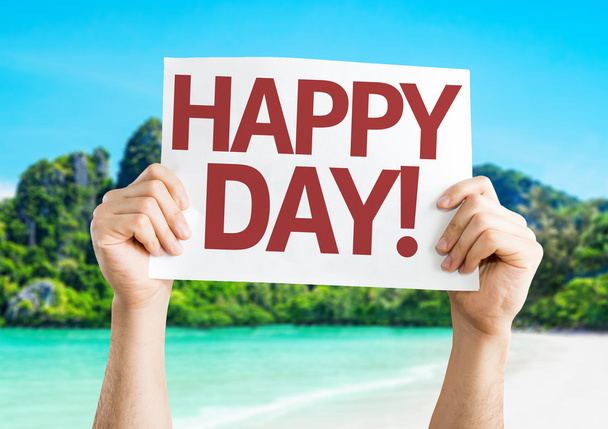 Happy Day card - Photo, Image