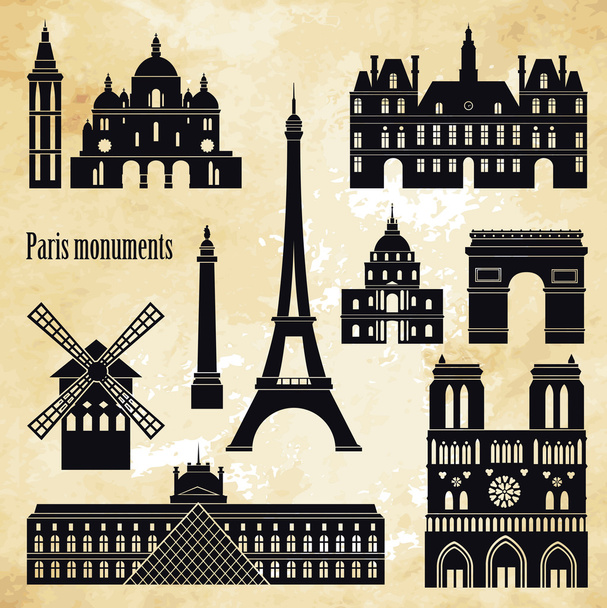 パリ。ベクトル図 - ベクター画像