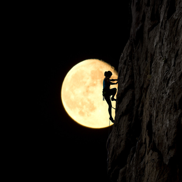 Alpiniste lunaire
 - Photo, image