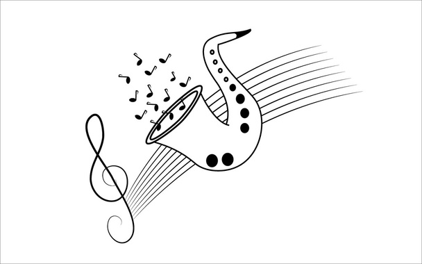Музыкальный фон
 - Вектор,изображение