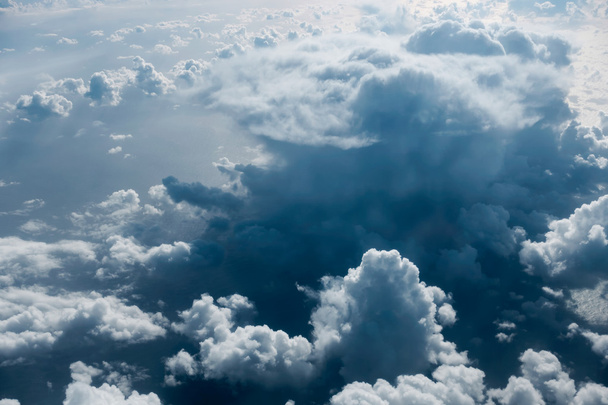 Cloudscape πάνω από τον Ατλαντικό Ωκεανό - Φωτογραφία, εικόνα
