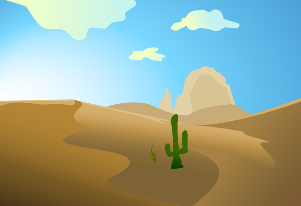 Deserto con dune
 - Vettoriali, immagini