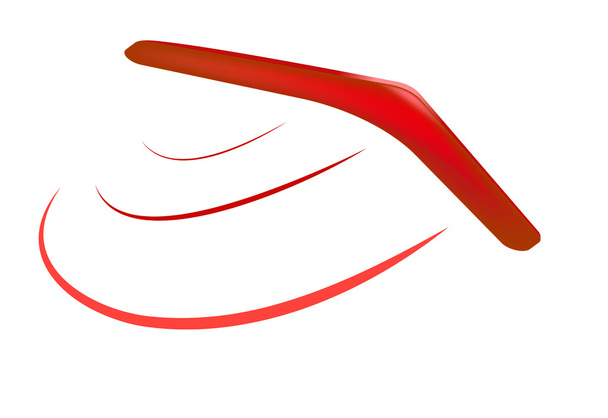 australische Bumerang-Ikonen - Vektor, Bild