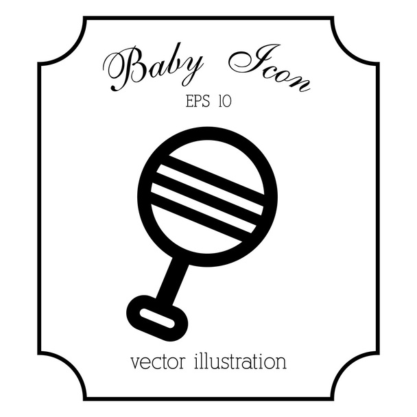 赤ちゃんアイコン デザイン - ベクター画像