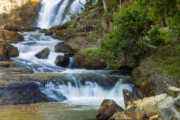 Datanla waterfall near Dalat, Vietnam - Fotoğraf, Görsel