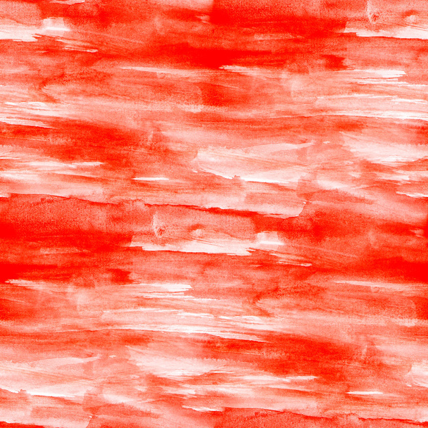 makro bezszwowe czerwony tekstura akwarele z pędzlem - Zdjęcie, obraz