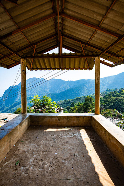 Tribal rest house at Pha Hi village, Chiang Rai province. - Photo, image